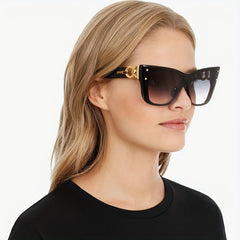 Cat Eye Sunglasses Gradient Lens Glasses UV400