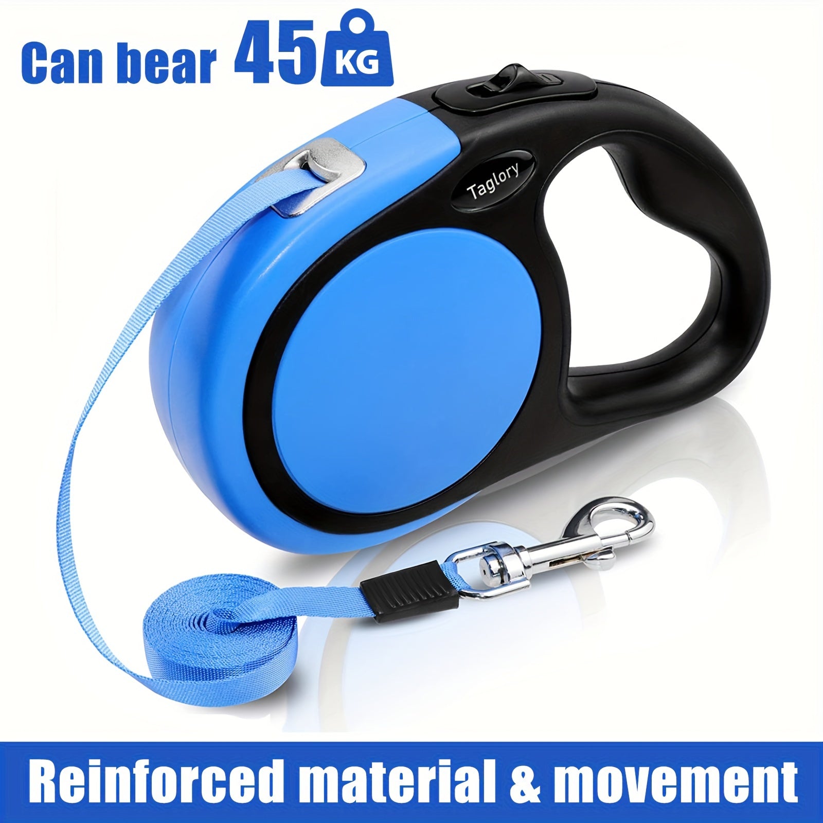 JOYTALE Retractable Dog Leash - Comfort & Style for Walks