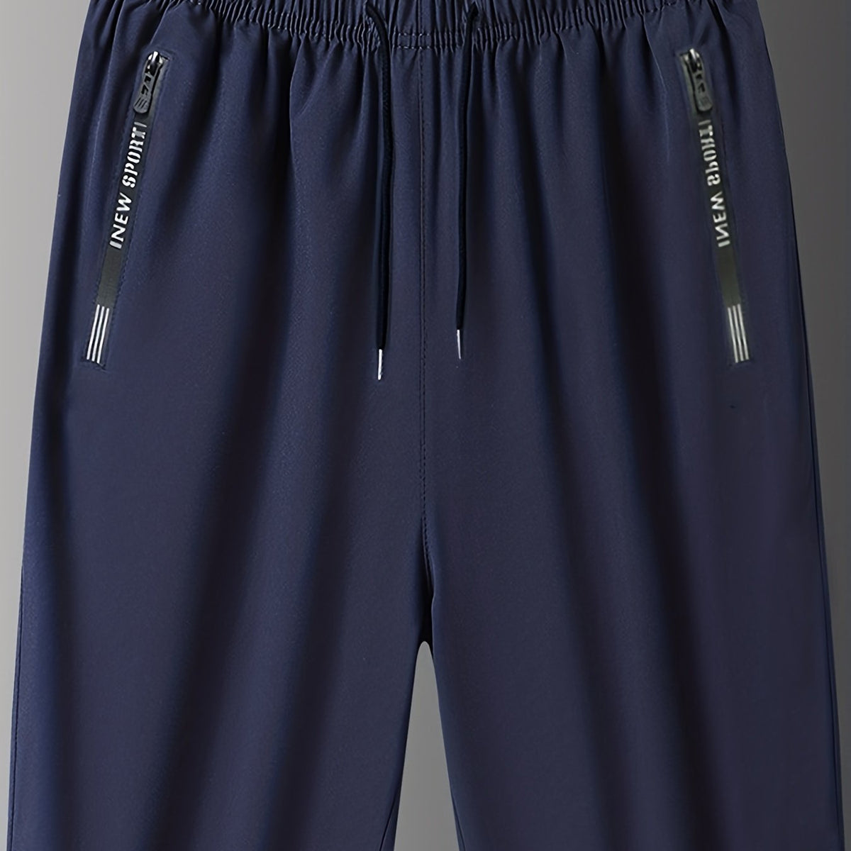 Men's Quick Dry Comfy Shorts with Zipper Pockets