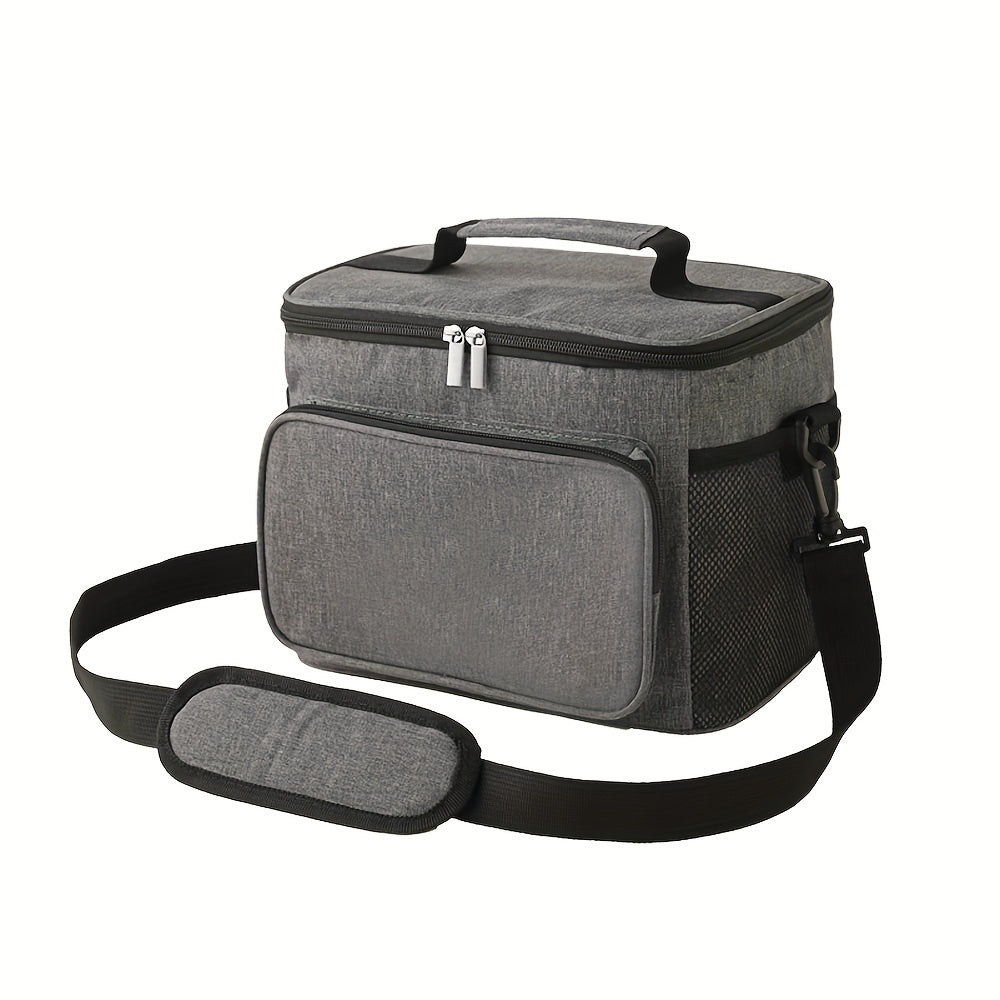 9L Outdoor Camping Lunch Bag Leak-proof Water Cooler Insulated Bag