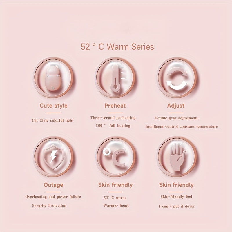 Rechargeable Hand Warmer, Portable Outdoor Gift