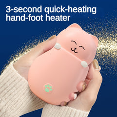 Mini 1200MAh Hand Warmer Wireless Colorful Lights Outdoor Winter Activities