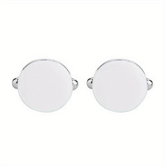 Alloy Dripping Oil Cuff Nails Cufflinks for Men