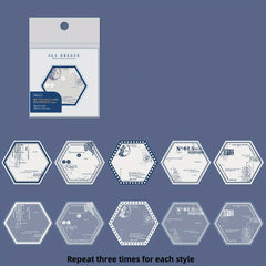 30pcs Memo Pad Mountain And Sea Wind Series Retro Shaped Journal DIY