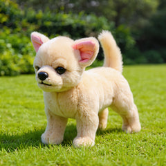 Realistic Chihuahua Plush Toy 24-Inch Ultra Soft Stuffed Animal Dog