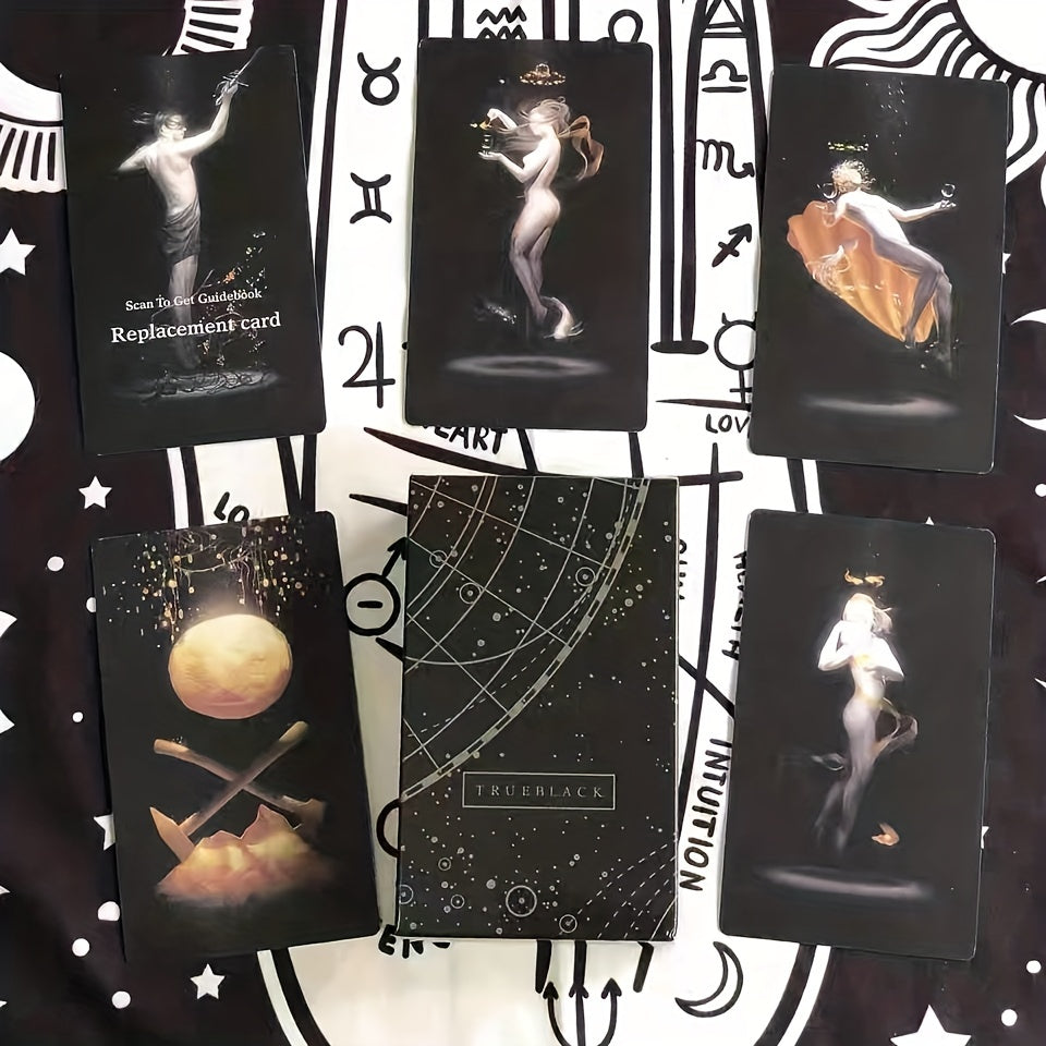 True Tarot Oracle Cards Deck with Mini Cards & PDF Guidebook