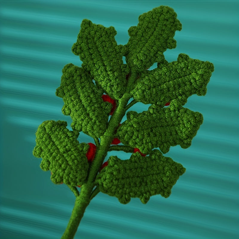 Handcrafted Wool Crochet Flower Gift Home Decor