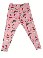  Christmas Sports Leggings High Stretch Fitness Leggings
