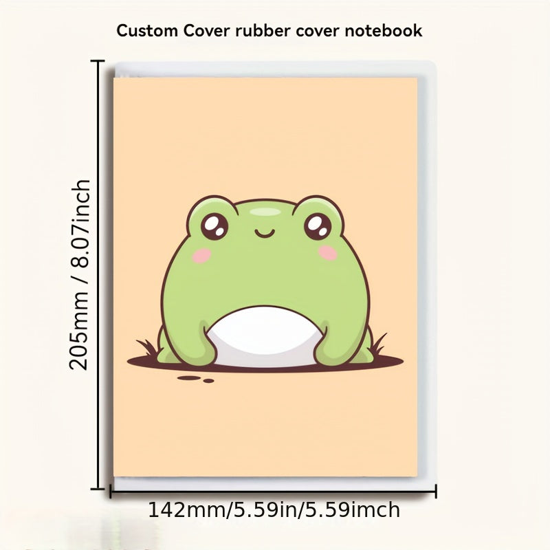 Customizable Photo Waterproof Notebook Soft Cover Journal with 6 Photo Inserts