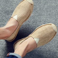 Men's Espadrille Shoes Casual Slip on Shoes Comfortable 