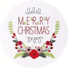 500pcs Round Christmas Santa Decoration Self adhesive Sticker