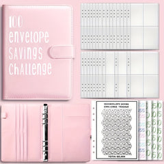 100 Envelope Challenge Binder for Easy Saving