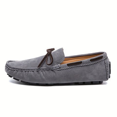 Men's Bowknot Moccasin Loafers Non-slip Shoes