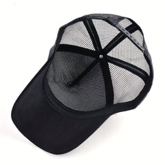 Casual Embroidered Animals Goat Pattern Sunshade Cap