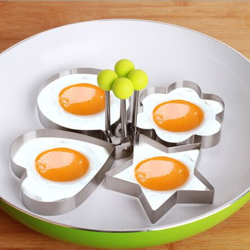 5pcs Stainless Steel Omelet Mold Set