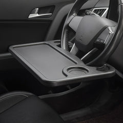 Car Steering Wheel Desk Tray Table - Multipurpose for Eating, Parking, Travel