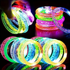 12pcs Glow Bracelets for Party Favors - Glow in The Dark Bracelets Toys