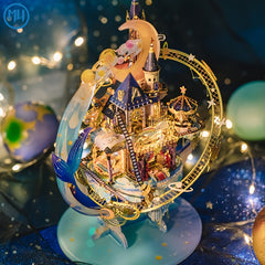 MU Star Playground 3D Metal Puzzle DIY Handcrafted Garden Model Kit