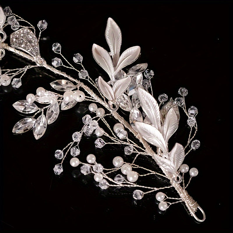 Hair Vine Headband Bridal Wedding Accessory Floral for Parties & Events