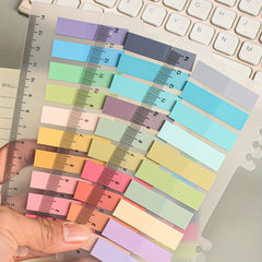 3 Sets PET Sticky Notes 200 Index Stickers Each Label Paper N time Stickers