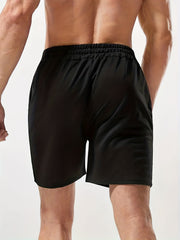Men's Beach Print Comfy Summer Shorts Casual Loose Drawstring Shorts