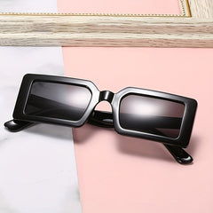 Vintage Rectangle Sunglasses UV400 Sun Shades Glasses