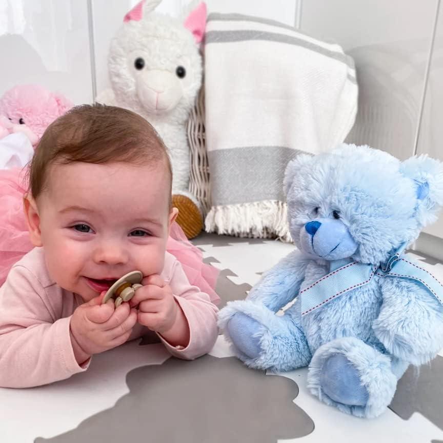 Plush Teddy Bear Soft Cuddly Toy for Baby Boys and Girls - Pink