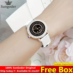 SUNGODER Children Watch Waterproof Stainless Steel Quartz Analog Wristwatch