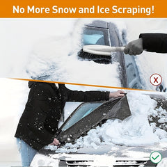 Magnetic Car Windshield Cover Sun Shade Waterproof Winter Snow Cover