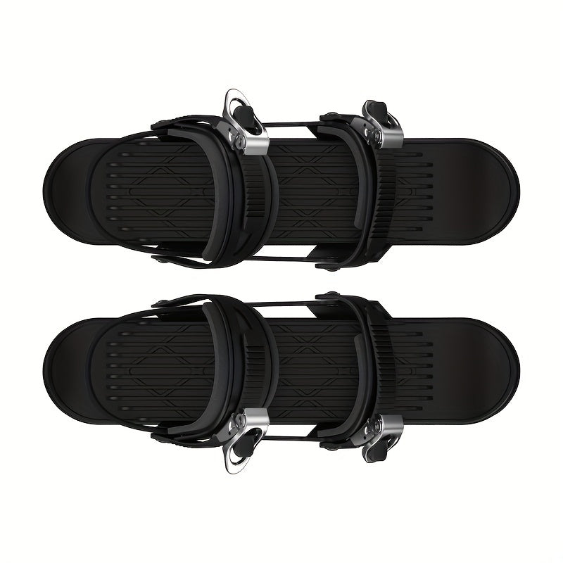 Mini Snow Shoes Mini Short Ski Skates For Snow Snowblades Adjustable Lightweight