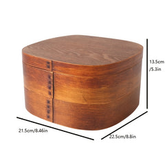 Wooden Sushi Lunch Box Bento Box Food Container