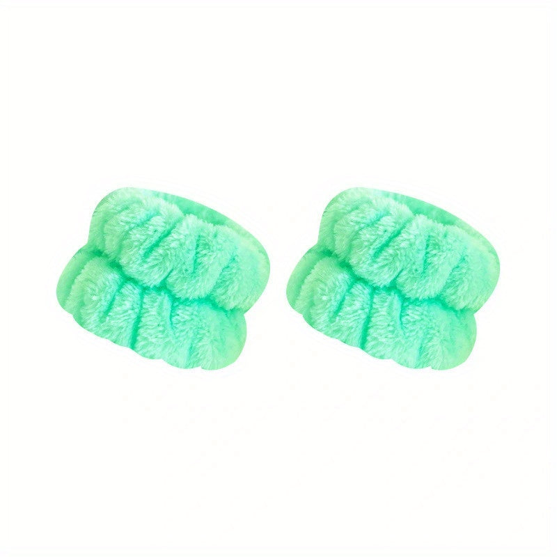 Puffy Headband Plush Hair Band Solid Hair Accessories Soft Headdress