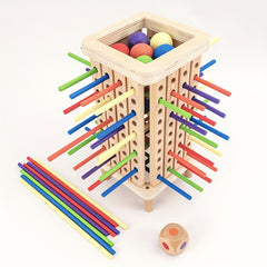Wooden Stick Game Toy for Balance Math Skills and Patience Training