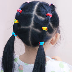 Colorful Elastic Hair Rope Towel Cloth Hair Tie