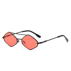 Polygonal Colorful Sunglasses UV400 Protection
