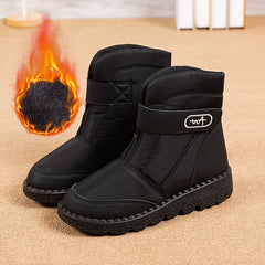Women's Winter Snow Boots Faux Fur Lined Waterproof Mid Calf