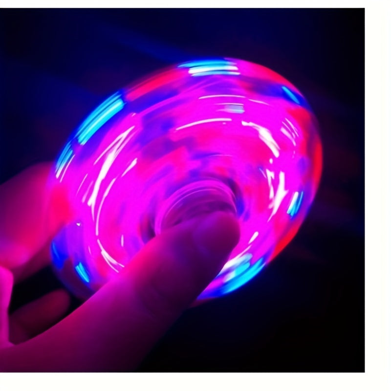 Colorful Fingertip Gyroscope Luminous Toy for Children