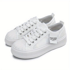 Women's Non-slip Skate Shoes Comfortable & Breathable Flat Outdoor Shoes