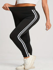 Women's High-Waisted Leggings with Side Pockets