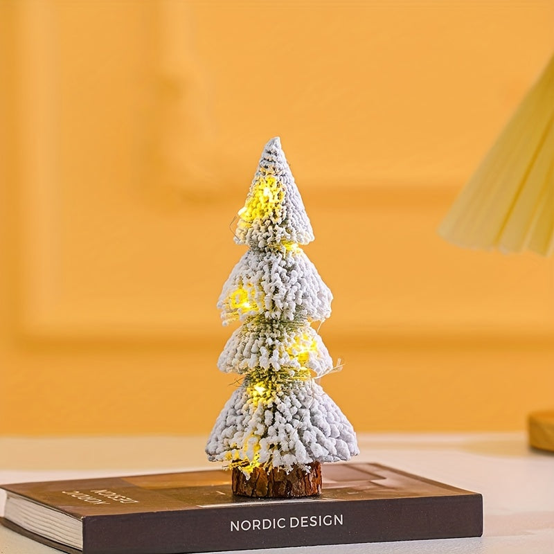 Mini Christmas Trees 14.99 cm with Lights
