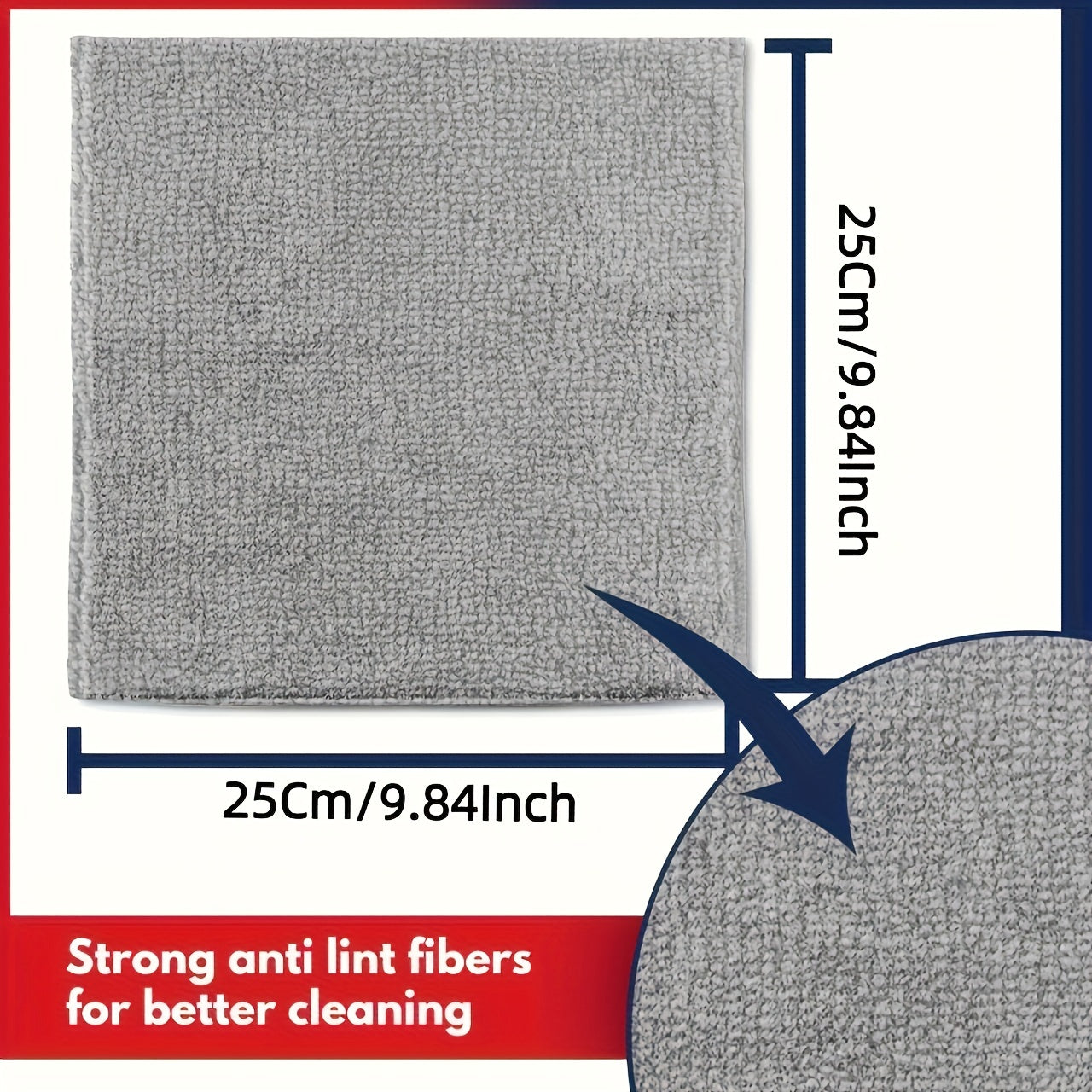 Gray Car Waxing Cleaning Towel Set