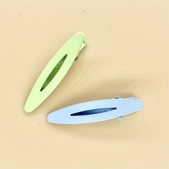 Candy Oval Shape Hair Clip Side Clip Bangs Clip Style Hair Accessories