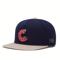 Donut Embroidery Snapback Hat Block Hip Hop Baseball Cap Unisex