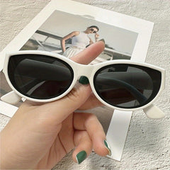 Y2K Cat Eye Sunglasses Hiphop Jelly Glasses UV400