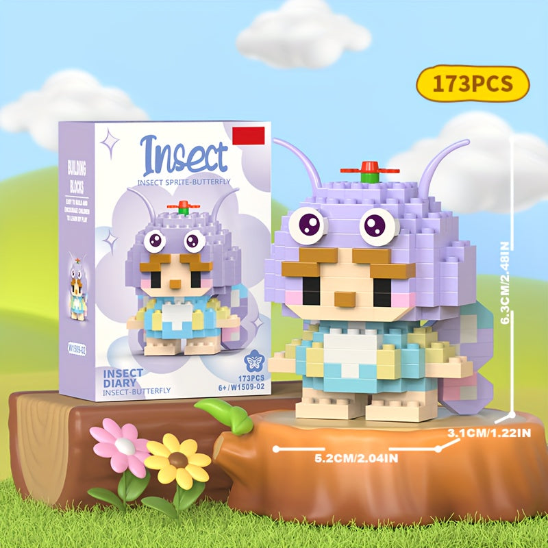 Insect Series Building Blocks Decoration and Holiday Gift
