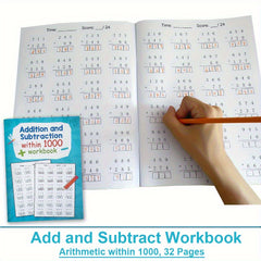 Addition and Subtraction Practice Book: Children's Training & Competition