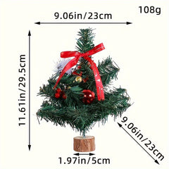 Artificial Christmas Tree Decoration Christmas Party Home Table Craft
