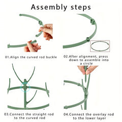 Versatile Plant Fixed Rattan Climbing Bracket Monthly Rattan Climbing Rack