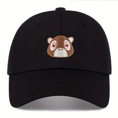 Cartoon Bear Baseball Cap Soft Top Hip hop Dad Hat