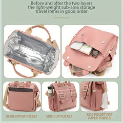 Large Capacity Insulated Lunch Bag for Work & Picnics